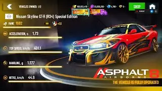 BUYING my NEW car! // Asphalt 8 Airborne: Nissan Skyline GT-R [R34] Special Edition