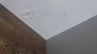 Бесщелевой натяжной потолок