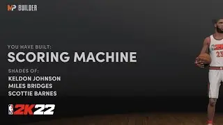 MAKING A SCORING MACHINE | NBA 2K22 NEXT GEN BUILDS