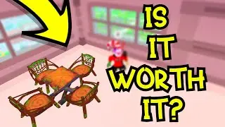 Are The Jungle Tables & Chairs Worth It? (My Restuarant Roblox)