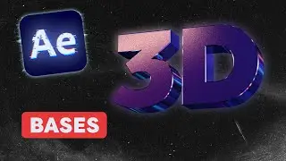 Comment faire un texte 3D (bases) | Tuto After Effects