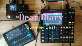 MPC One Synthesizers Workflow / No talk ( Dear Diary: Summer Beats)