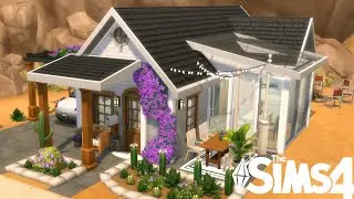 Desert Ranch | Sims 4 Tiny House Speed Build