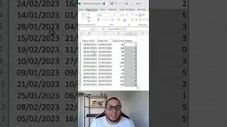 Calcular dias e meses entre datas no Excel | #shorts