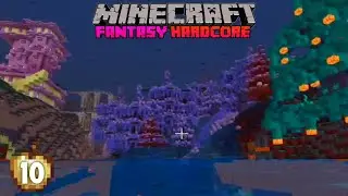 TEMPAT BARU BEWARNA BIRU | MINECRAFT SURVIVAL FANTASY HARDCORE