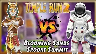 Imhotep VS Selene Celeste Spooky Summit VS Blooming Sands Temple Run 2