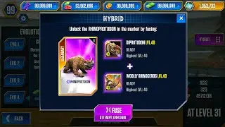 UNLOCK FAMILY DIPROTODON VS WOOLLY RHINOCEROS VS RHINOPROTODON LEVEL 40 | HT GAME