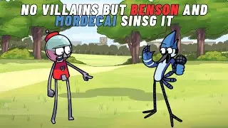 FNF No Laziness (No Villains But Benson And Mordecai Sings It 🎶🎶)