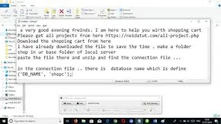 Shopping Cart in Php MySql With full source code and live demo