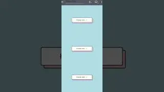 3D hover button using HTML CSS 