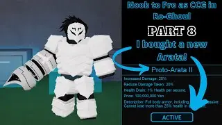 Noob to Pro as CCG in Ro-Ghoul | Part 8 | Roblox