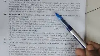T Nenglish/11english/halfyearly/question paper with answer.