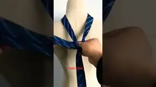 How To tie a tie properly #shortsvideo