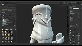 Запекание карт для 3D hand-paint / Baking maps for hand-paint texturing SUBSTANCE PAINTER