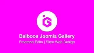 Balbooa Joomla Gallery | Front End Gallery Edits