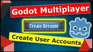 Godot Multiplayer - Create New Account Function | Godot Dedicated Server #8
