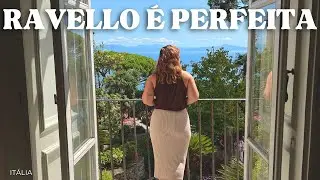 Ravello leva a coroa como minha cidade favorita da Costa Amalfitana | Vlog 4 | Itália
