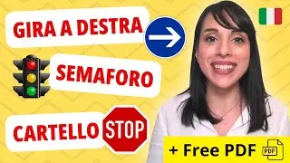🎯 DIRECTIONS in Italian | EVERY-DAY Italian Words you NEED to know
