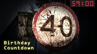 Blender 3.1 - Countdown Timer with Geometry Nodes + VSE (My Birthday Bash Countdown!)