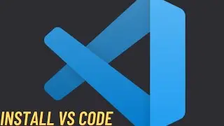 Visual Studio code installation.