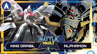 BONUS FINALE!!! King Drasil VS Alphamon | BATTLE VAULT Royal Knights - Episode 8 | Digimon TCG