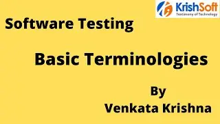 Manual Testing Tutorial 1 - Basic Terminologies 2