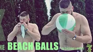 BLOWING UP THE BEACH BALLS