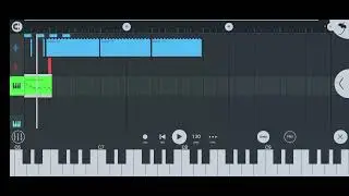 Тёмная ночь военная песня в Fl studio mobile на пианино