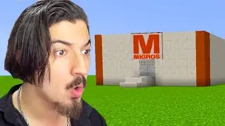 MİGROS YAPTIK 🧡 HER ŞEY BEDAVA 😍 MİNECRAFT 34.Bölüm