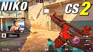 NiKo FIRST MATCHMAKING GAMES IN CS 2 🥵!! CS2 NiKo stream POV