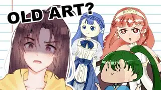 REACTING TO OLD ART #1 || 2017-2019