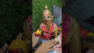 laddoo gopal ji ka makeup