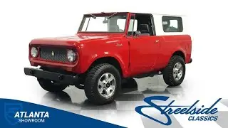 1962 International Scout Restomod 8105-ATL for sale | Charlotte, Atlanta, Dallas, Tampa, Phoeni...