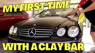 How a Clay Bar Fixed the Ugly Paint Work on my CL500!