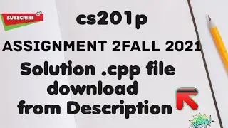 cs201 practical Assignment 2 Fall 2021 || 100% correction Solution by vu student help point #cs201p