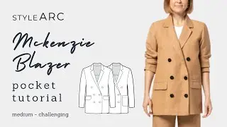 Style Arc - Double Jetted Pocket & Flap Tutorial