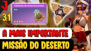 SONHO DOURADO - PERDIDA NO MAR DE AREIA - SUMERU 3.1 - GENSHIN IMPACT