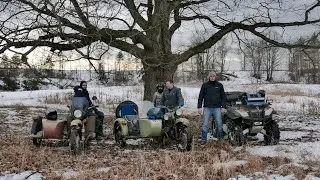 Поездка вдоль реки Воря. Прохват по полевым дорогам.