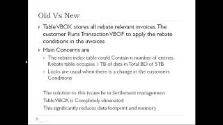 Settlement Management S4HANA Sales