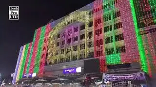 Pixel LED Light Design: How to make Big Size pixel led thoran for Building