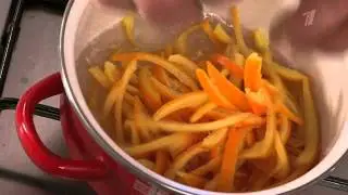 Цукаты из апельсиновых корок