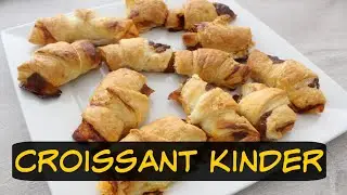 Croissants au Kinder Super Facile et Rapide à faire !
