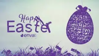 Flat Easter Egg Ident