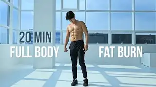 20 Min FULL BODY WORKOUT | Fat Burn | No Equipment | 20 분 지방 연소 전신 운동 (장비 없음)