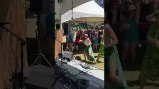 Oregon Country Fair, first set jams ! 🎷🎷 #shakedownstreet #saxophone #jam