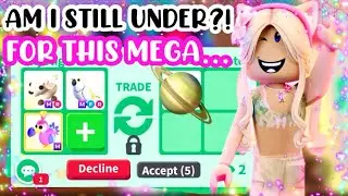 AM I STILL UNDER FOR THIS EXOTIC MEGA HIGH TIER?!🙊💕🪐#adoptmeroblox #preppyadoptme #preppyroblox