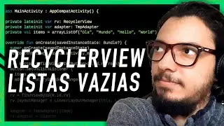 RECYCLERVIEW: ADAPTER PARA LISTAS VAZIAS DO JEITO DIFERENTE - Android Tutorial