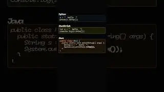 Remove Whitespace in 4 Languages | Programming Comparison 