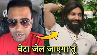 Puneet Superstar Again 😡 Angry on Harsha Beniwal | Puneet superstar Support Ajaz Khan !