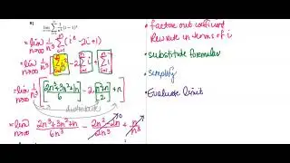 4.2 Limit Definition of the Integral